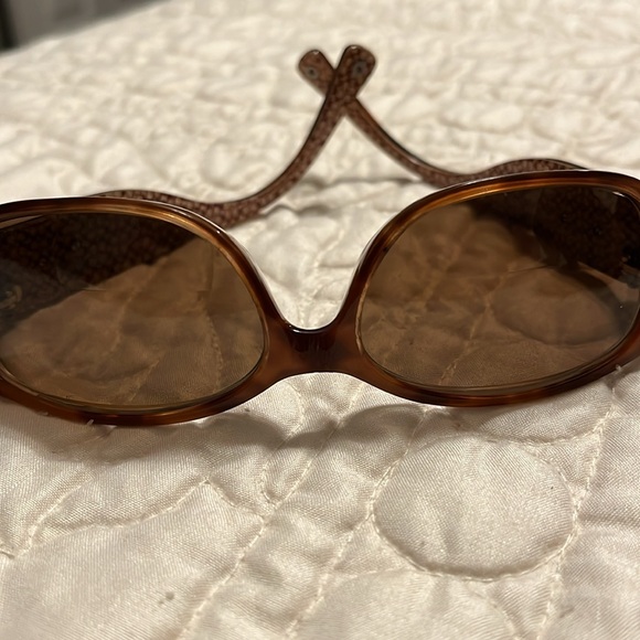 Coach official tortoise shell prescription sunglasses with bifocals in case - Picture 7 of 8